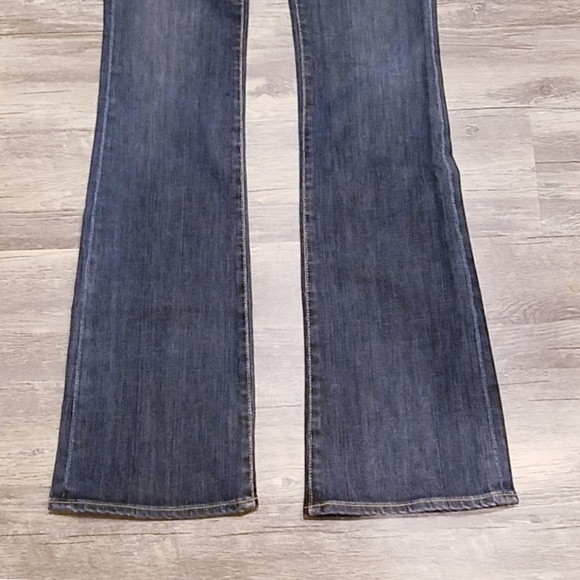 AG Adriana Goldshmied The Angel Dark Wash Boot Cut Jeans - Picture 3 of 8
